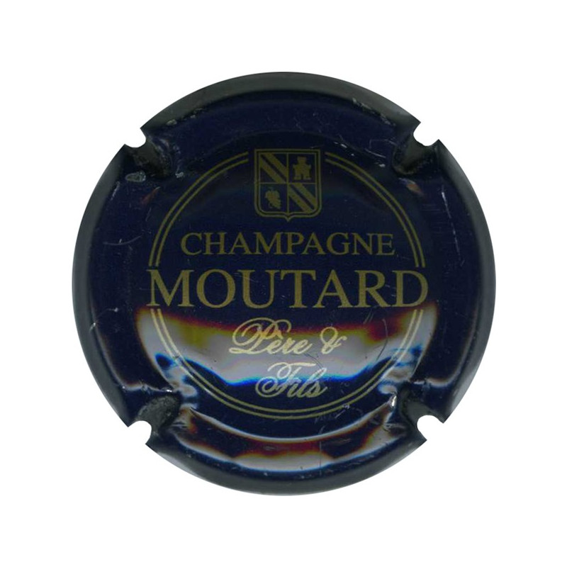 MOUTARD PERE & FILS n°15 bleu-nuit et or pâle