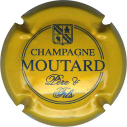 MOUTARD PERE & FILS n°18 jaune et bleu