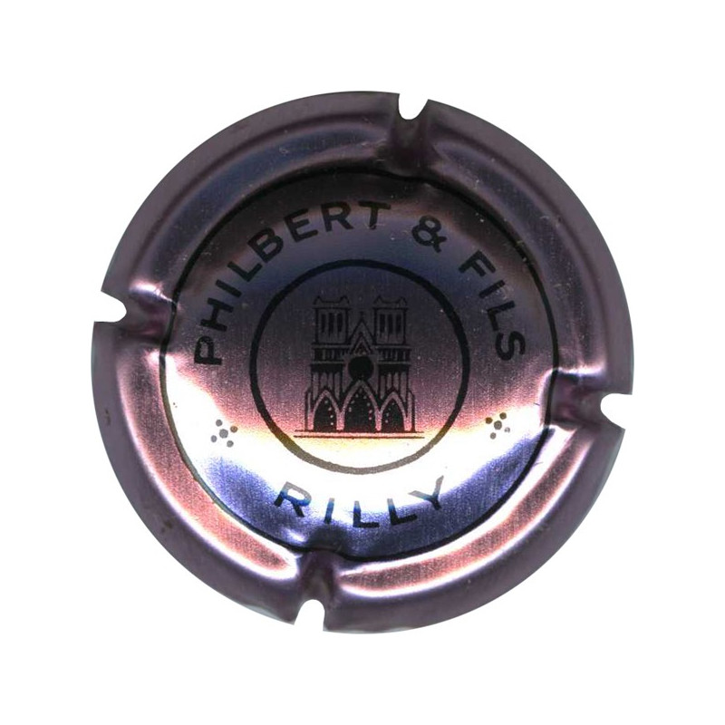 PHILBERT & FILS n°03 rosé violacé et noir