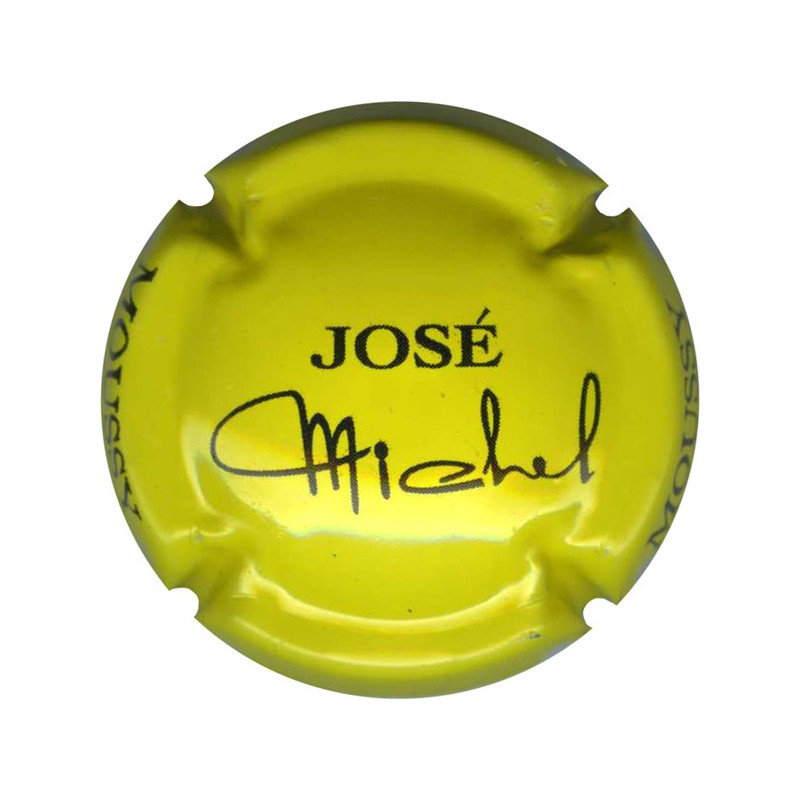 MICHEL José n°07a jaune et noir