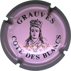 GRAUVES n°05 rose et noir striée