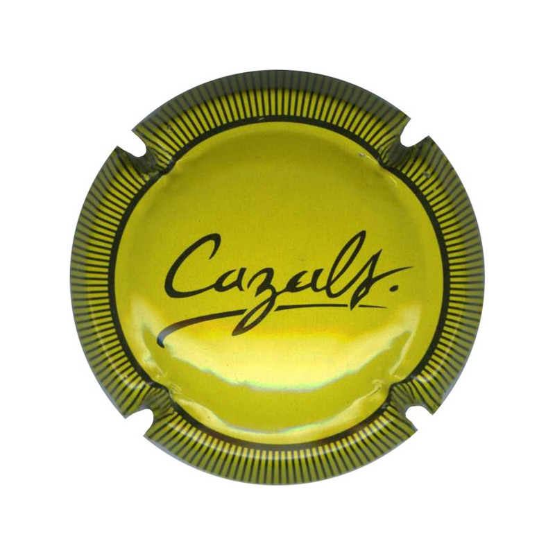 CAZALS n°03 jaune striée