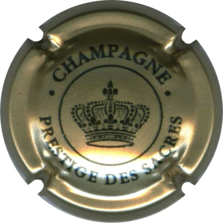 PRESTIGE DES SACRES n°27h or pâle et noir