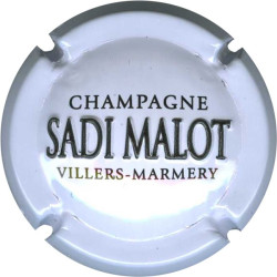 MALOT Sadi : estampée blanc