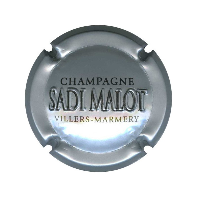 MALOT Sadi : estampée argent