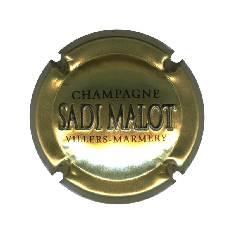 MALOT Sadi : estampée or