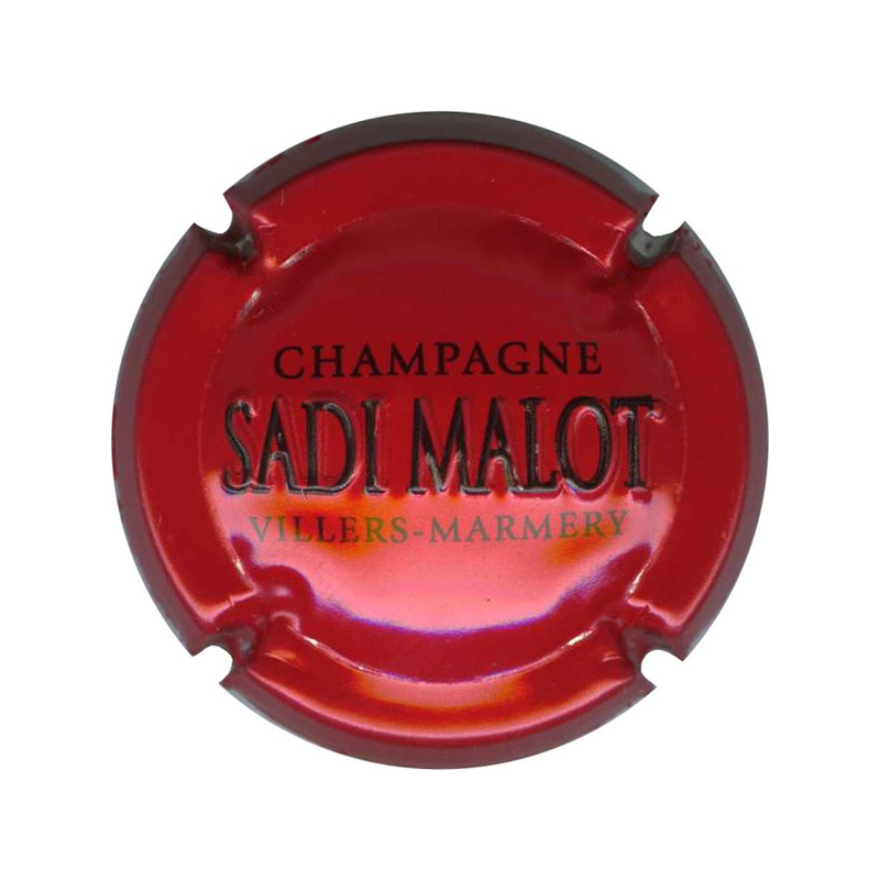 MALOT Sadi : estampée rouge