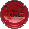 MALOT Sadi : estampée rouge