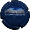 BESSERAT DE BELLEFON n°39a blanc et bleu verso 32mm