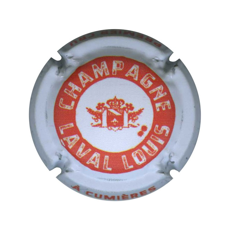 LAVAL LOUIS : blanc et rouge
