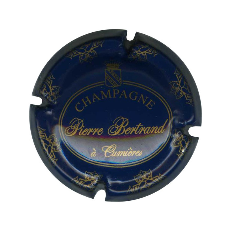 BERTRAND Pierre : bleu foncé et or BERTRAND Pierre : bleu foncé et or