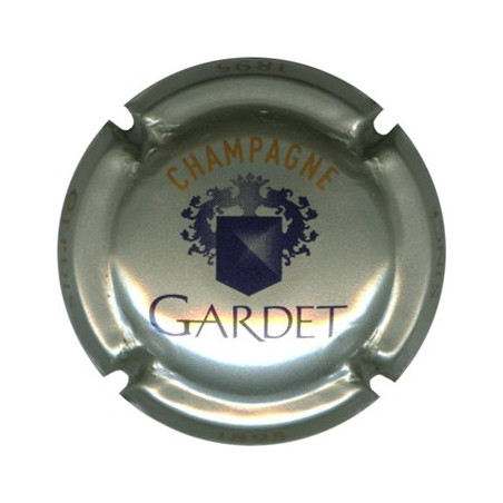 GARDET n°07 fond argent