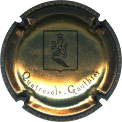 QUATRESOLS-GAUTHIER : or contour noir