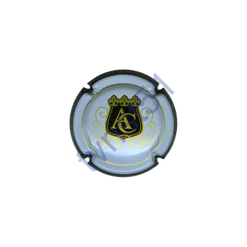COUVREUR Alain n°05 or contour noir