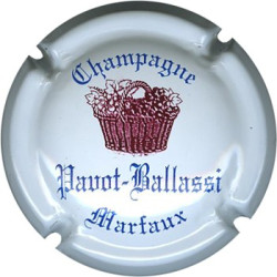 PAVOT-BALLASSI n°31 blanc écriture bleue