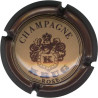 KRUG n°41 rosé marron clair diamètre 32mm