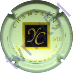 COUVREUR Yves n°14 Jacques Couvreur fond vert pâle