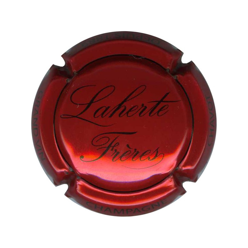 LAHERTE Frères n°13g rouge métallisé et noir