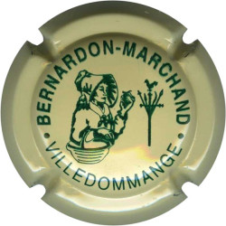 BERNARDON-MARCHAND n°12 crème et vert
