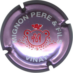 MIGNON PERE & FILS n°11 rosé-violacé