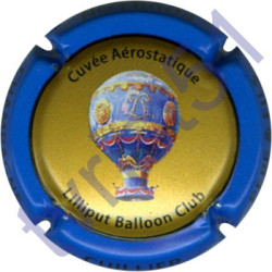 CUILLIER P. & F. n°28 Aérostatique contour bleu