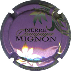 MIGNON Pierre n°61m mauve et or pâle