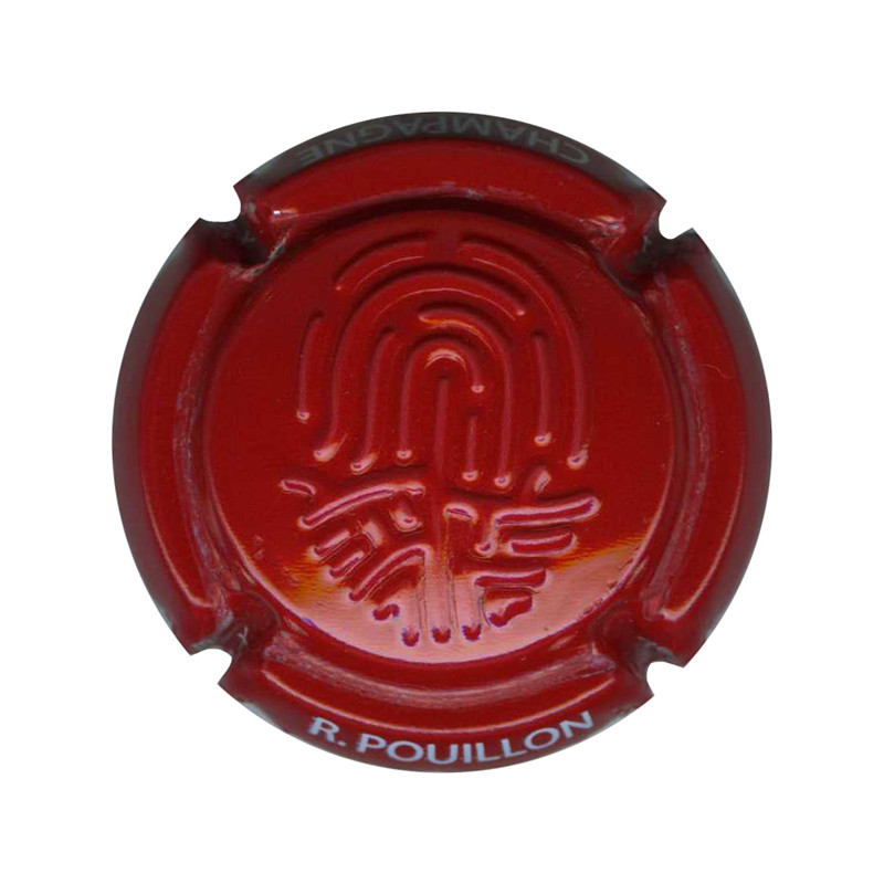 POUILLON R. & Fils n°09b estampée rouge