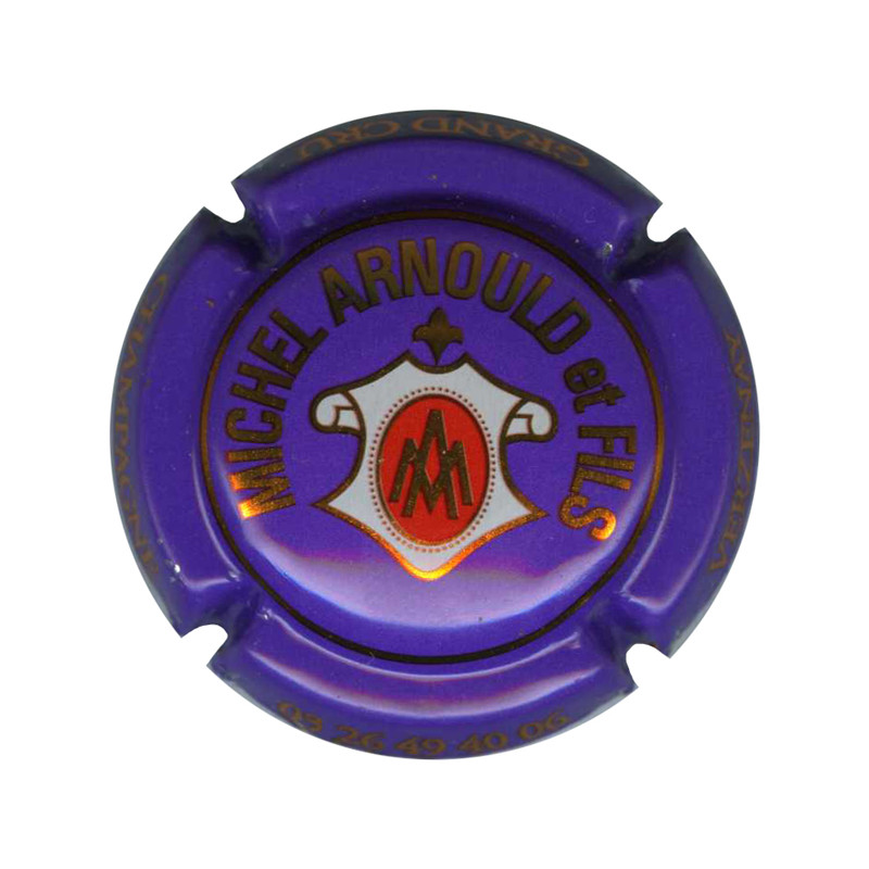ARNOULD Michel n°11 fond violet