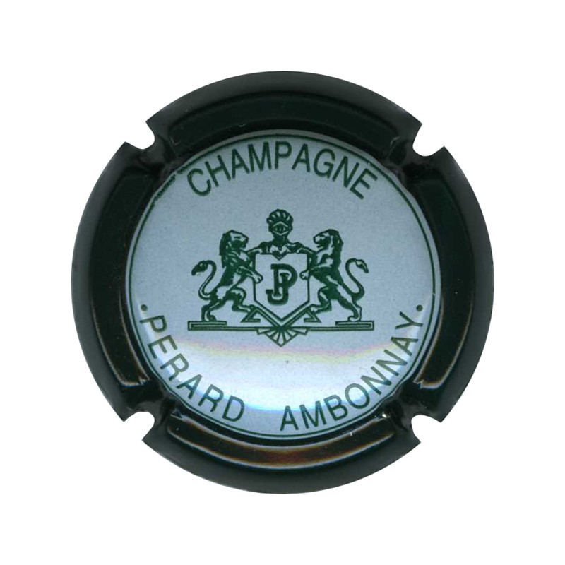 PERARD J. n°16 petit écusson contour vert foncé