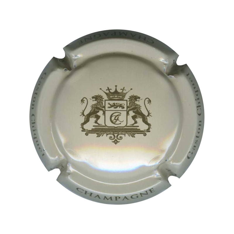 CHIQUET Gaston n°24e gris-crème et marron