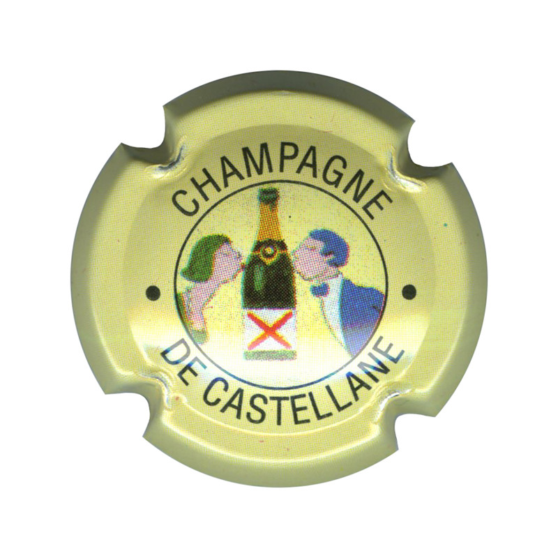 DE CASTELLANE n°43a jaune-crème