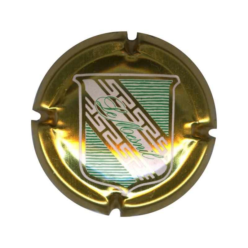 UPR LE MESNIL : or fond rosâtre