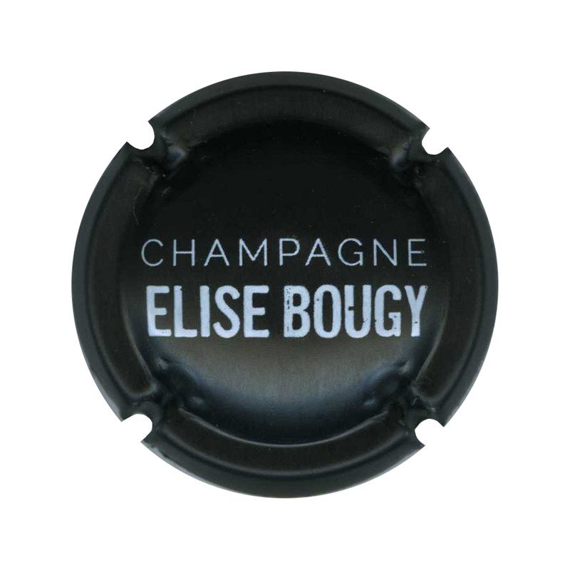 BOUGY Elise n°01 noir mat et blanc