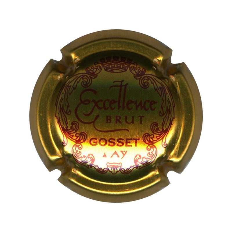 GOSSET n°30a or-jaune et bordeaux