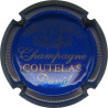 COUTELAS David n°01 bleu et or striée
