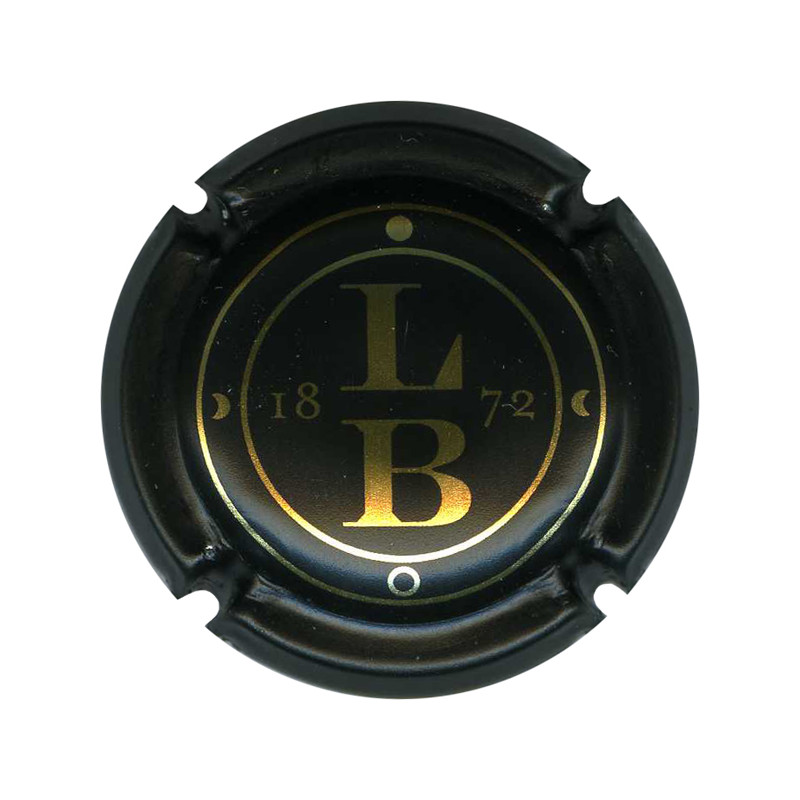 LECLERC-BRIANT n°14 noir mat et or pâle mat