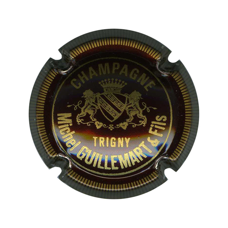 GUILLEMART Michel & Fils n°01 marron et or striée