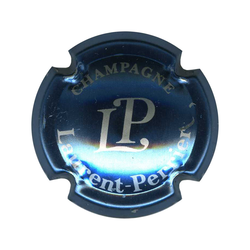 LAURENT-PERRIER n°43a bleu métallisé pâle et argent