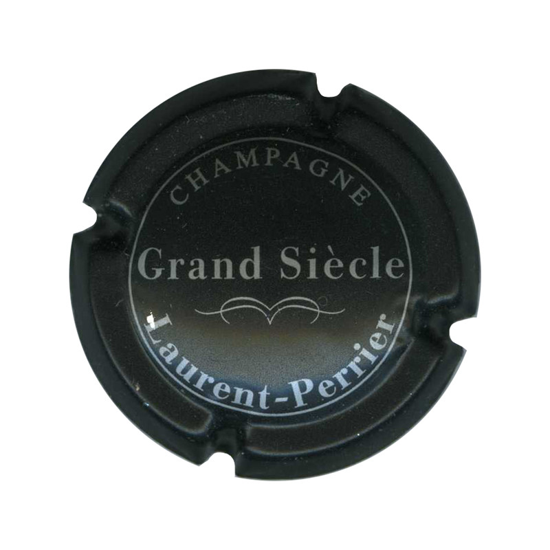 LAURENT-PERRIER n°63a cuvée Grand Siècle noir mat et argent