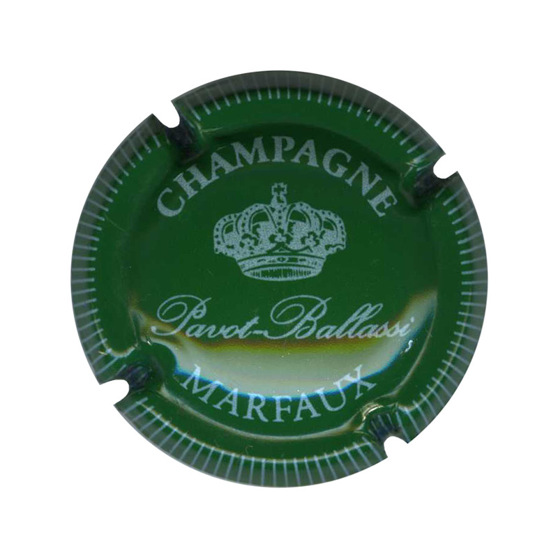 PAVOT-BALLASSI n°22 vert et blanc striée