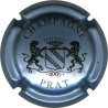 PRAT n°04 gris-bleu métallisé et noir