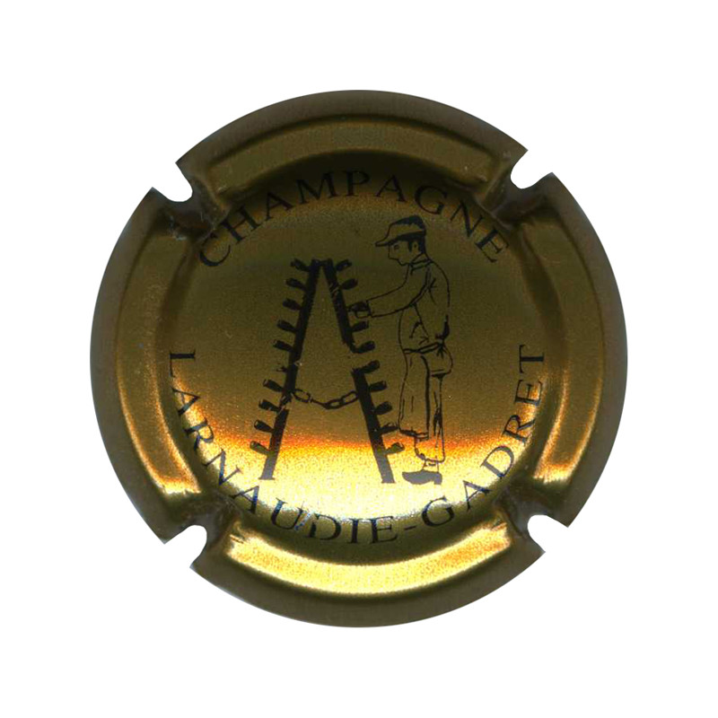 LARNAUDIE-GADRET n°02a or-bronze et noir