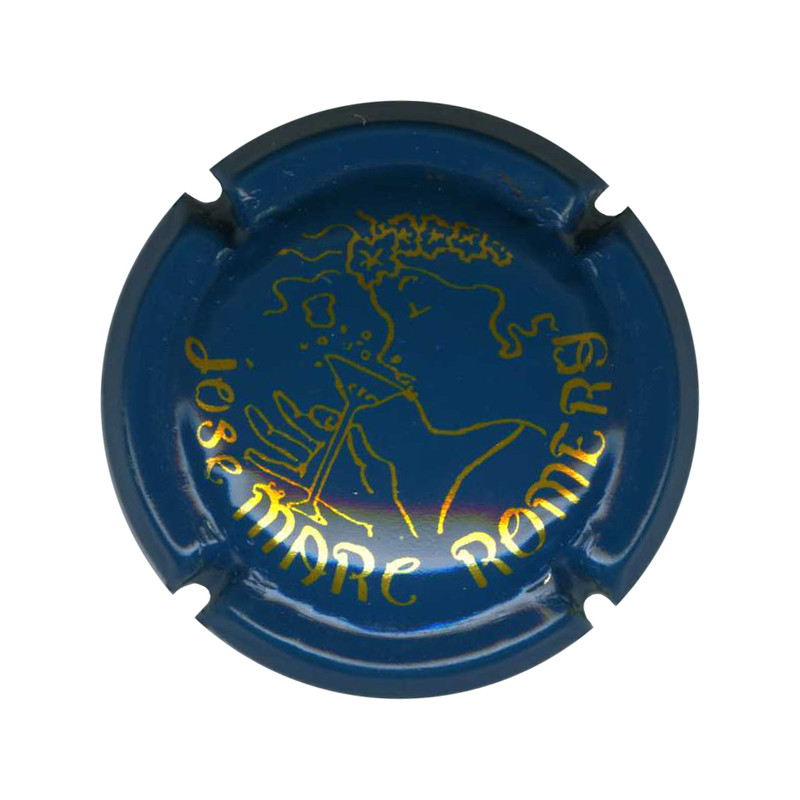MARC José n°11 bleu et or