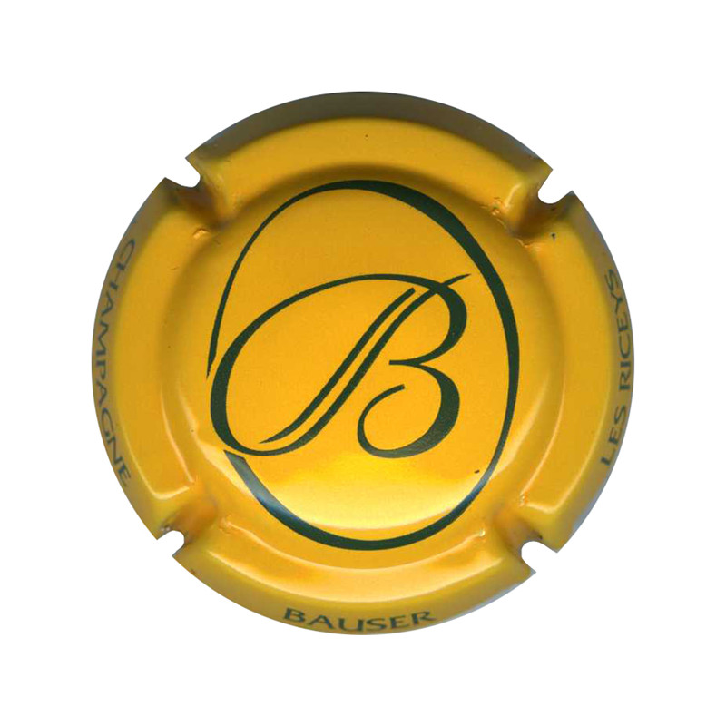 BAUSER René n°09 jaune-orangé et noir