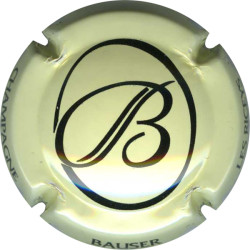 BAUSER René n°13 crème et noir