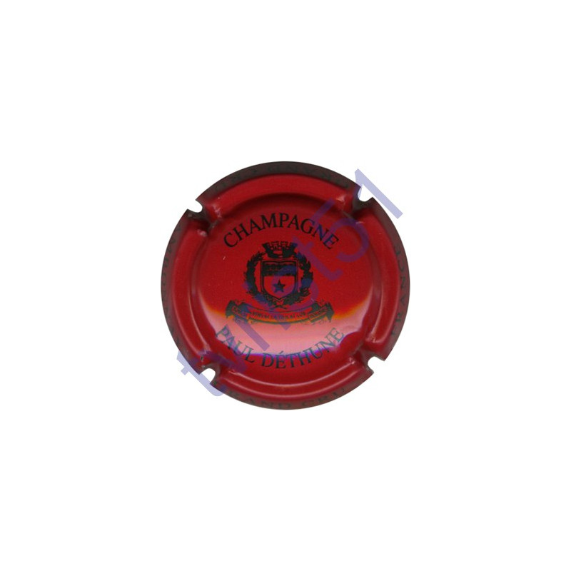 DETHUNE Paul : rouge et noir