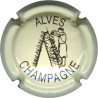 ALVES n°32q crème pâle et noir
