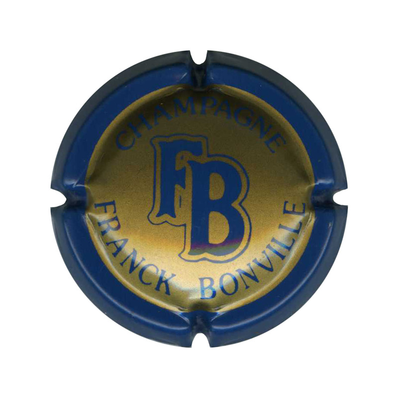 BONVILLE Franck n°01 bleu et or