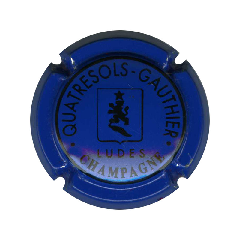 QUATRESOLS-GAUTHIER n°05 bleu foncé et noir
