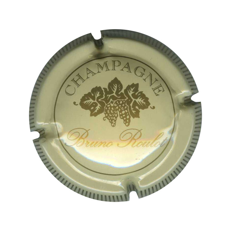 ROULOT Bruno n°01 crème et or striée